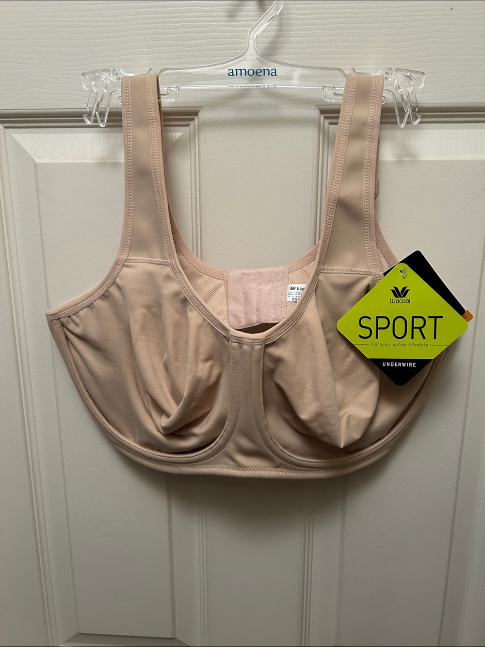 Wacoal Sport Underwire Bra - Light Nude Blush